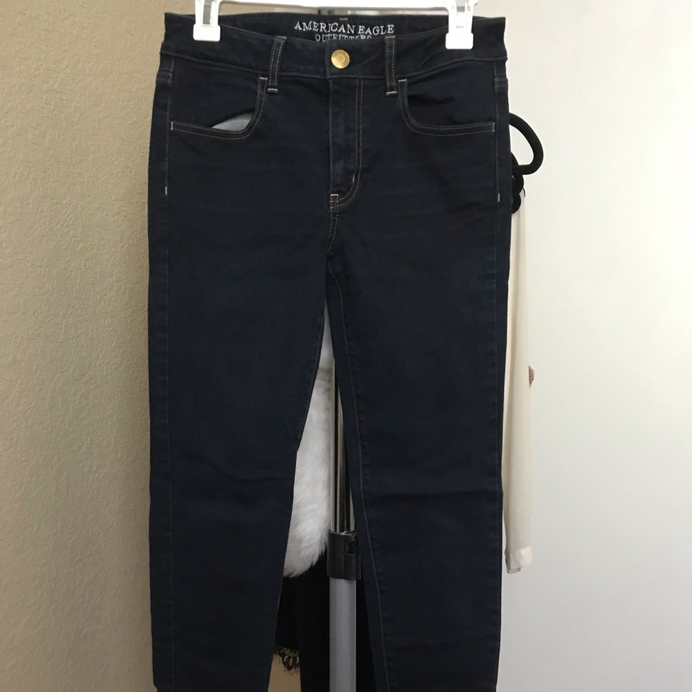 America eagle blue skinny jegging great condition